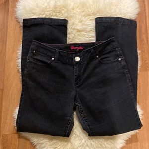 Wrangler Women’s Bootcut Jeans Black/Gray Sz 11/12 x 32